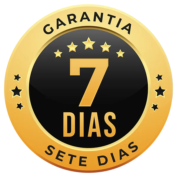 Selo de garantia incondicional de 7 dias